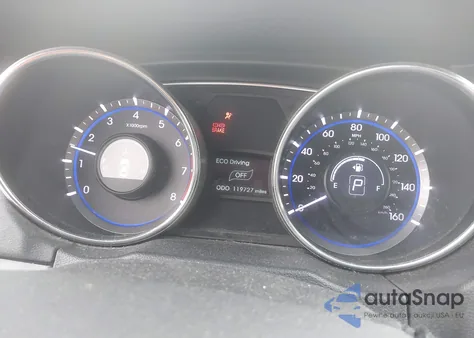 2011 Hyundai Sonata Gls z USA, uszkodzony, nr VIN 5NPEB4ACOBHO82639